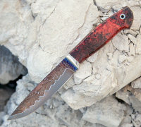 Нож Ладья из ламинированной стали купить на сайте koval-knife.shop